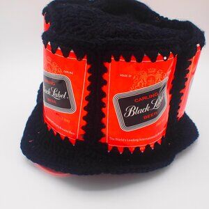Vintage Hand Made Knit Beer Can Cap